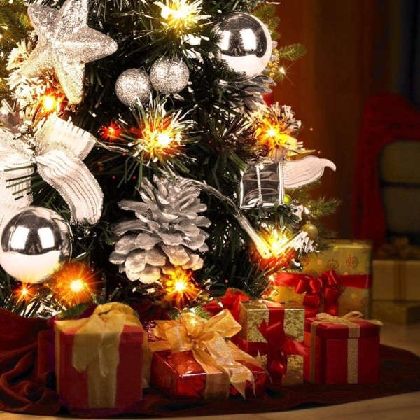 CHOSMO Mini joulukuusi valaistu 40cm keinotekoinen valaistus pieni KLB