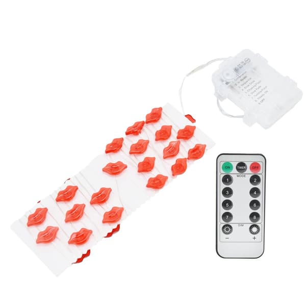 Leppelys 30 LED-strenglys 3 meter kobbertrådslys for KLB