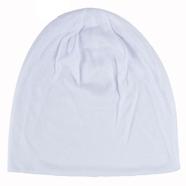 Lett Jersey Beanie, for Menn og Kvinner, Myk Bomulls Beanie, Elastisk -