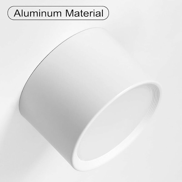Hvid LED loftspot Varm hvid 3000K 12W Belysning Loftslampe stue spisestue køkken gang soveværelse Φ8.5CM KLB