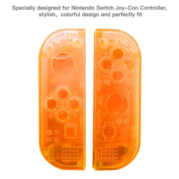 Hölje för Nintendo Switch - Transparent Orange KLB