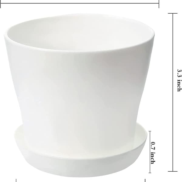 10-pack miniplantkrukor med pall