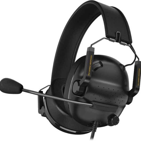 Surround Sound Pro Gaming Headset med støydempende hodetelefoner