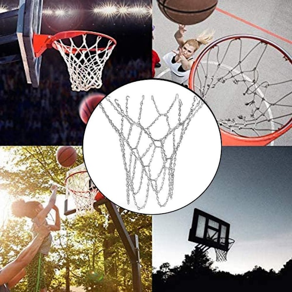 Basketballnett Utendørs, Basketballnett Erstatning, Utendørs Basketballnett, Metall