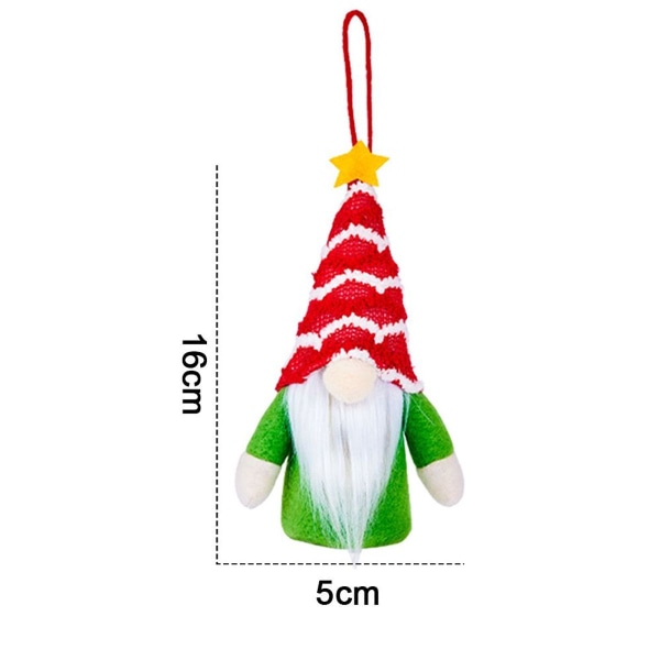 Jultomte med ljus Elf Jul Dekoration Heminredning Stil 1 KLB