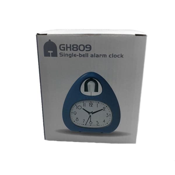 GH809 Äggformad skrivbordsväckarklocka för barn med söt klocka (grön)