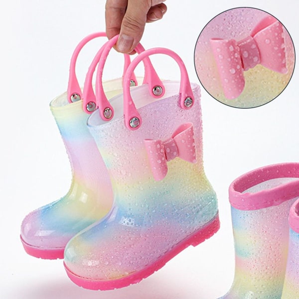 Toddler Regnstøvler Unisex Piger Drenge Indre Længde 16cm KLB