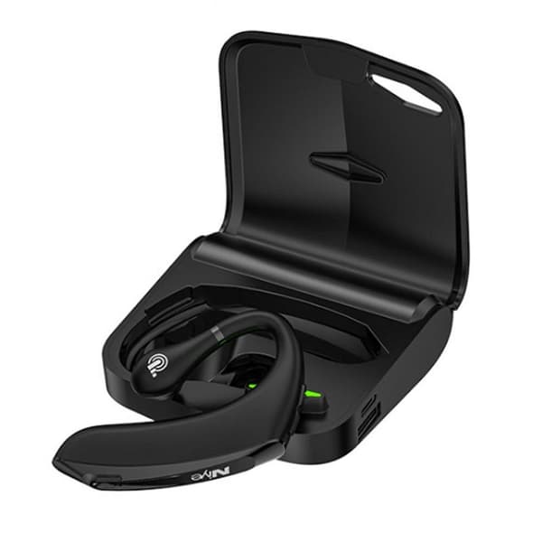 Bluetooth-øretelefoner Trådløs Monaural Business Headset Sort