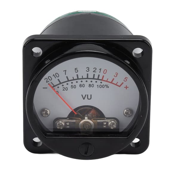 VU panel meter, professionel VU meter, lydniveau forstærker KLB