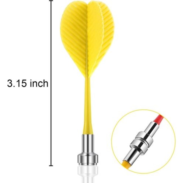 Magnetiske Dart Sikkerhedsplast Dart Udskiftningspile til Drenge