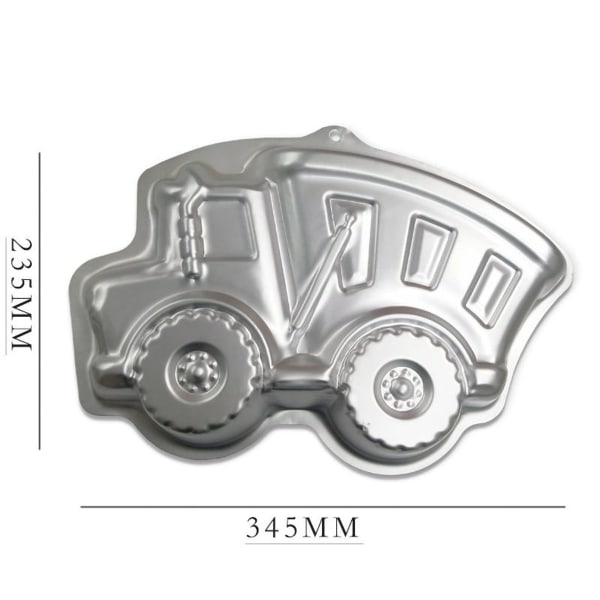 Aluminiumlegering lastbilsformad kakform