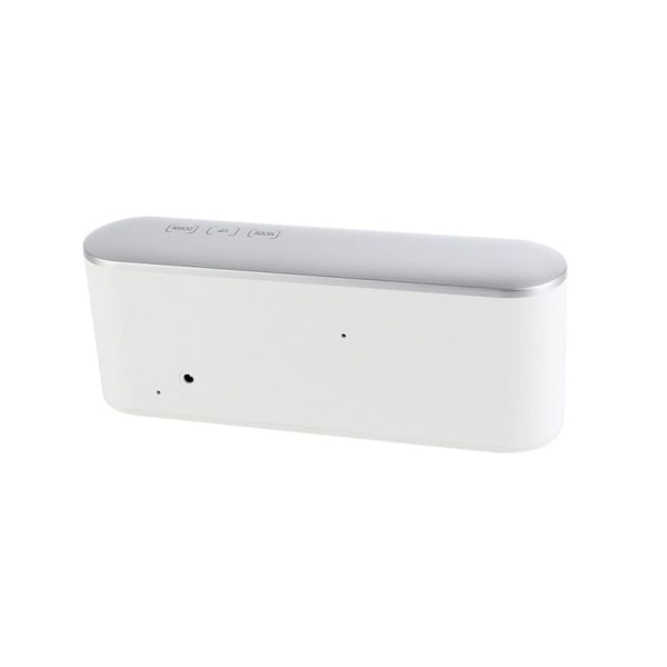 Hushålls LED-spegel, multifunktionell elektronisk klocka, hushållstermometer (röd