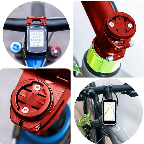 Cykelmontering Kompatibel Beslag, Rød, Forlygter & Kameraer
