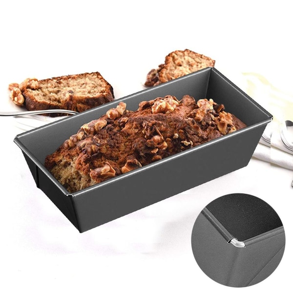 Bakform Ugn Hem Rektangulär Toastform Non-Stick Tårta Stor KLB