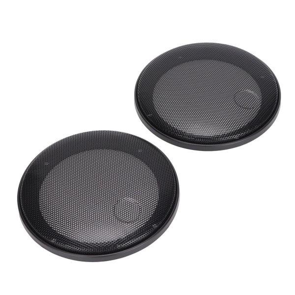 Pack of 2 speaker grille covers metal DIY replacement black KLB