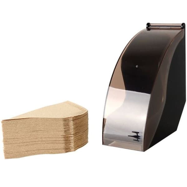 Filterholder, konisk filterboks, filterpapir, opbevaringsstativ, kaffeværktøj