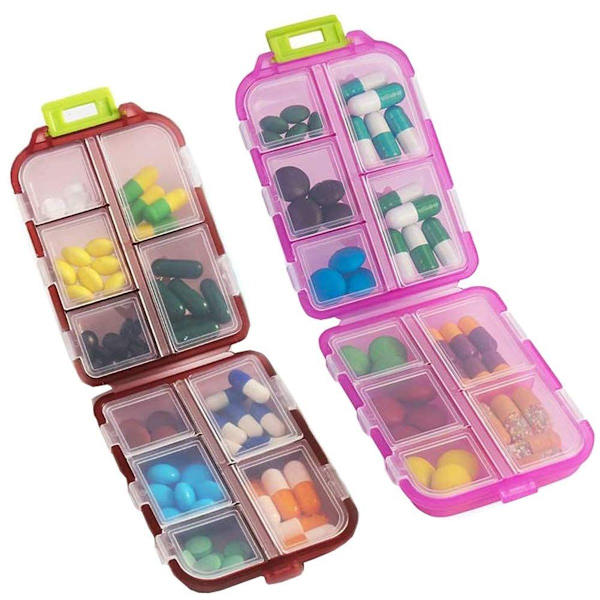 2er-Pack Travel Pillbox Hellroot + Darkroot