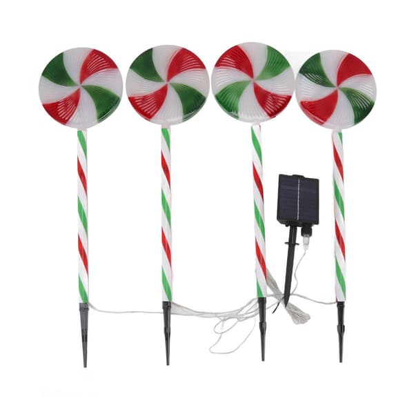 Solcelle Lollipop-lys IP65 Vanntett 8 Moduser 1 for 4 KLB