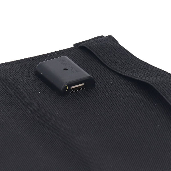 Sammenklappeligt solcellepanel med USB-interface, 5V udgang KLB