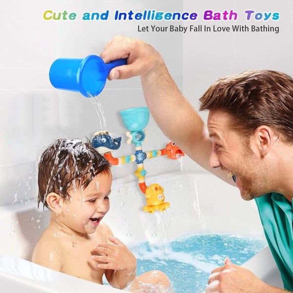Badeleker for småbarn i alderen gutter og jenter, badekarleker KLB