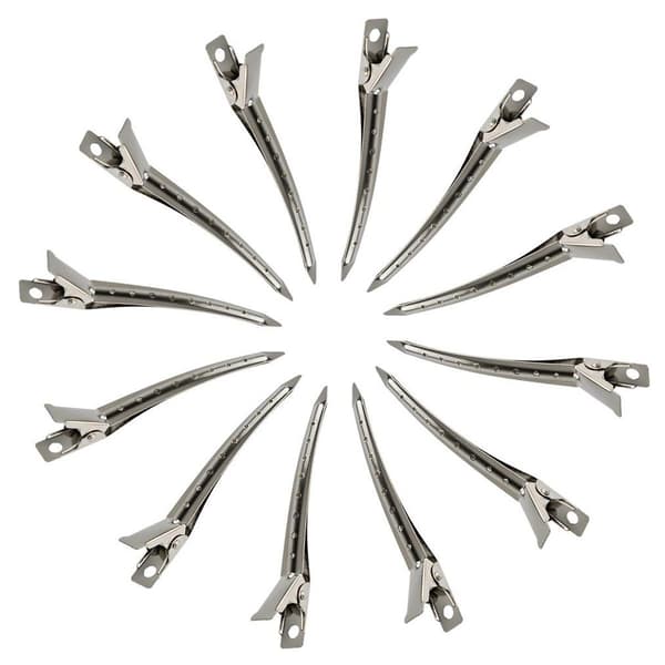Ankclips 3,5\" Rostfria metallklämmor med hål för KLB