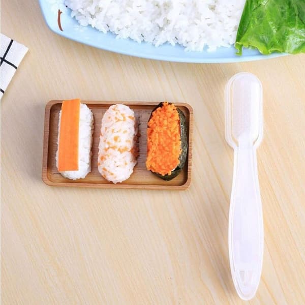 2 st sushiverktyg för sushiform för onigiri DIY sushi maker form