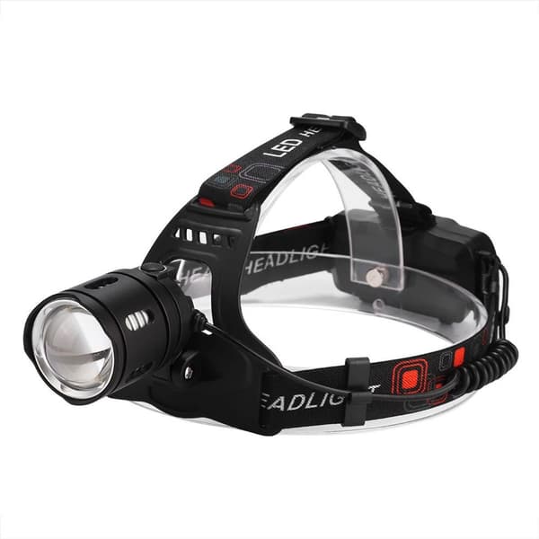 USB-ladet LED-hodelykt, kraftig hodelykt for KLB
