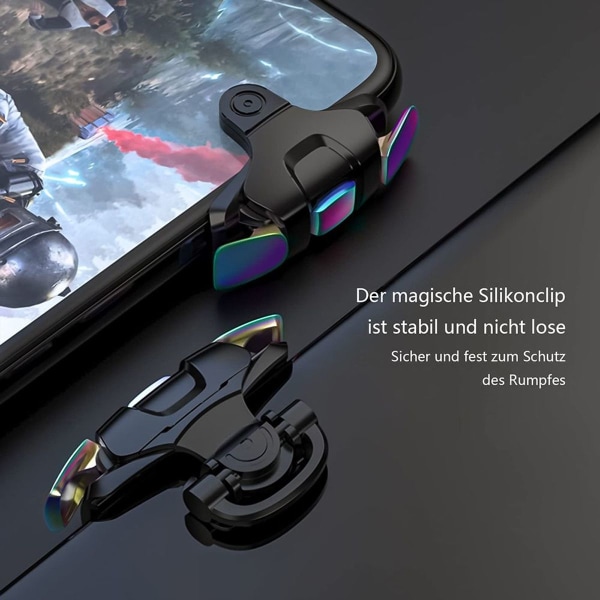 PUBG Mobile Game Trigger, PUBG Mobile Phone Trigger L1R1 Armor Style Colorful Pubg Game