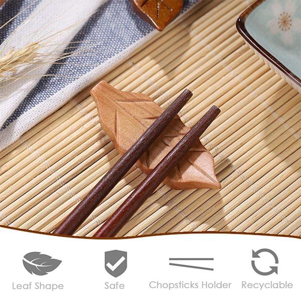 6 stk japansk lykkekatt keramisk spisepinnehvilere