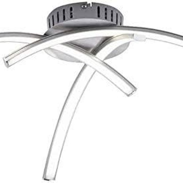 LED-taklampe, moderne design buet taklysekronelampe med 3 KLB