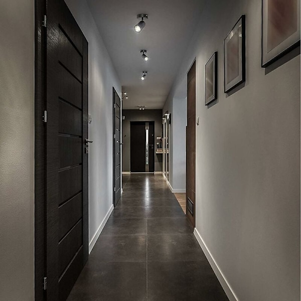 Starlight loftslampe, indendørs spot, drejelig, justerbar, matsort 15W KLB