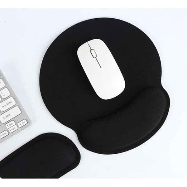 Musematte og håndleddsstøtte for tastatur, ergonomisk håndleddsstøtte,