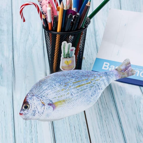 Fiskformad stor studentstationär väska rolig form2 KLB
