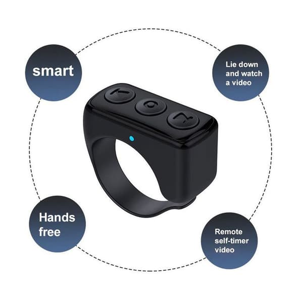 TIK Tok Bluetooth-fjernkontroll sideskifter for iPad-telefoner
