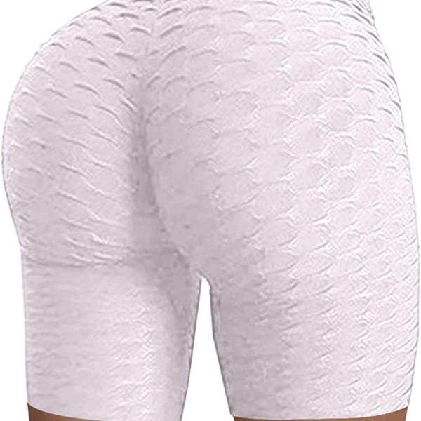 Berømte Leggings, Kvinder Butt Lifting Yoga Bukser Høj 08 Hvid KLB