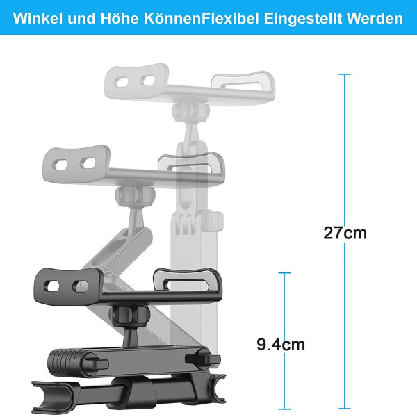 Justerbar biltelefonholder, universel telefonholder