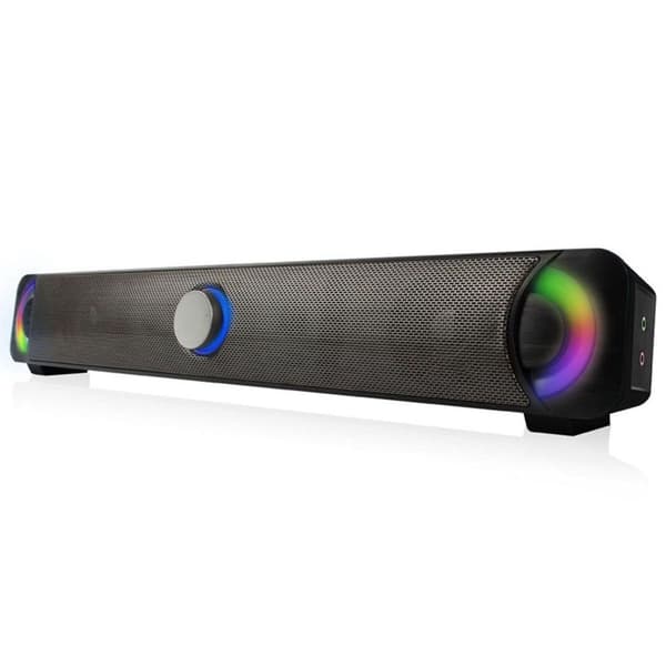 Smalody 9014 trådløs Bluetooth-højttaler, farverig LED KLB