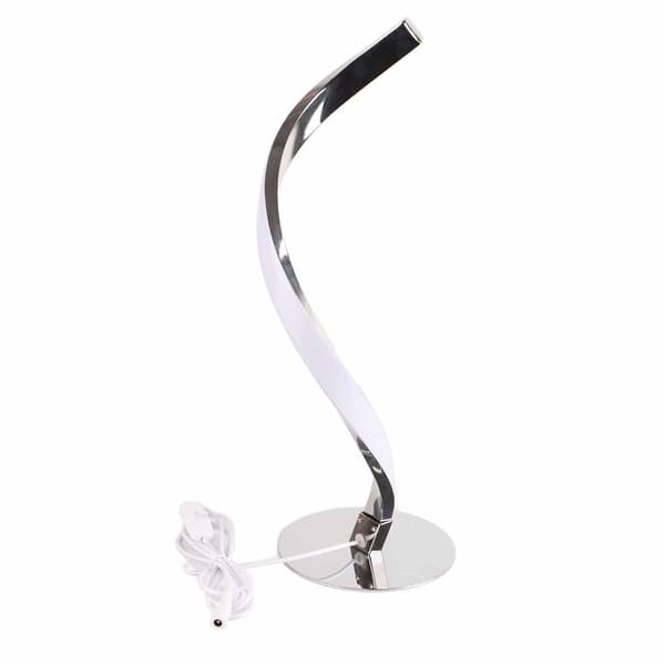 S-formet LED spiral bordlampe til sengebord 100-240V KLB