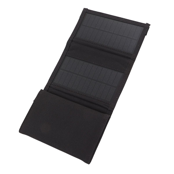 Bærbar solcellepanel 15W foldbar monokrystallinsk KLB
