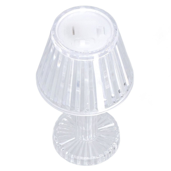 Kristall diamant bordslampa, stark ljusgenomsläpplighet KLB