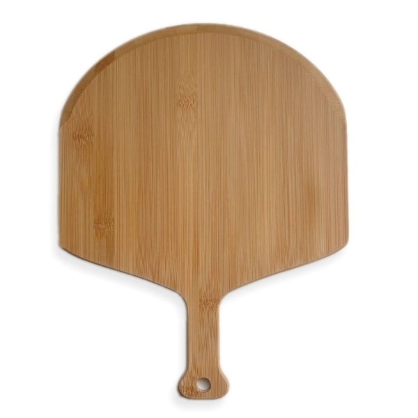 Bamboo wood pizza tray, round pizza board, bread tray, western steak, pizza shovel