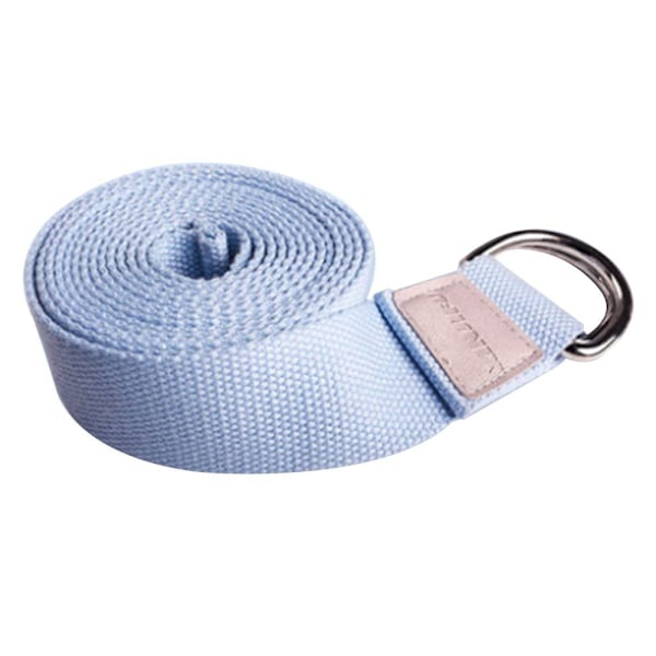 Yogastrekningsbånd, Pilates fysioterapi strekkbånd blå 250 * 3.8cm