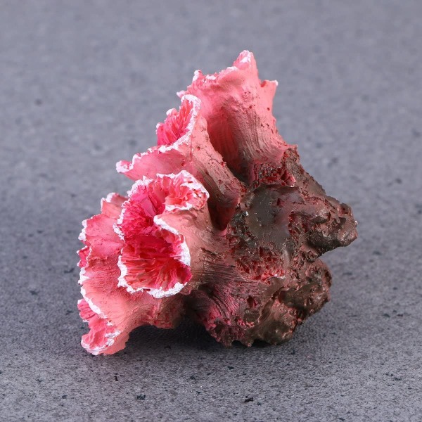 Keinotekoinen koralliakvaario vedenalaisten kasvien akvaariokoristelu (vaaleanpunainen)