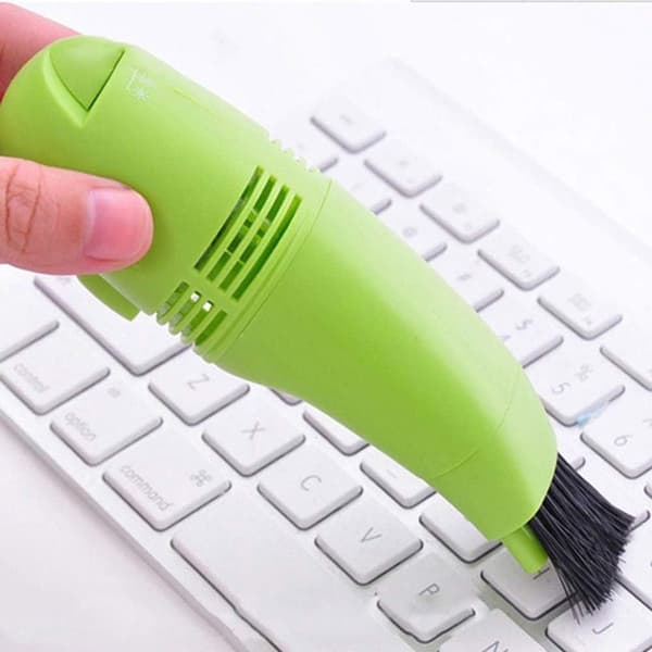 Mini USB støvsuger til tastatur og computer. Genopladelig KLB