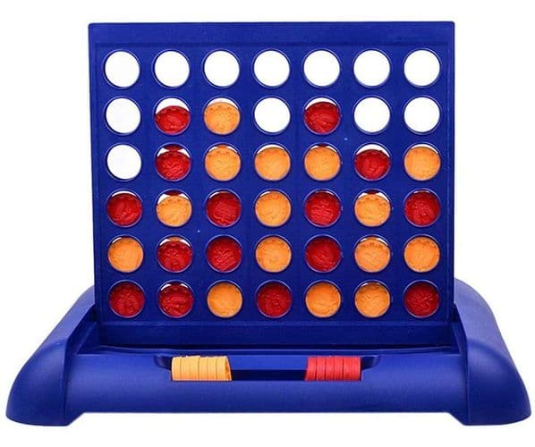 4 rum 4 vinner strategispel, 4 vinner rutnät vägg pedagogisk leksak