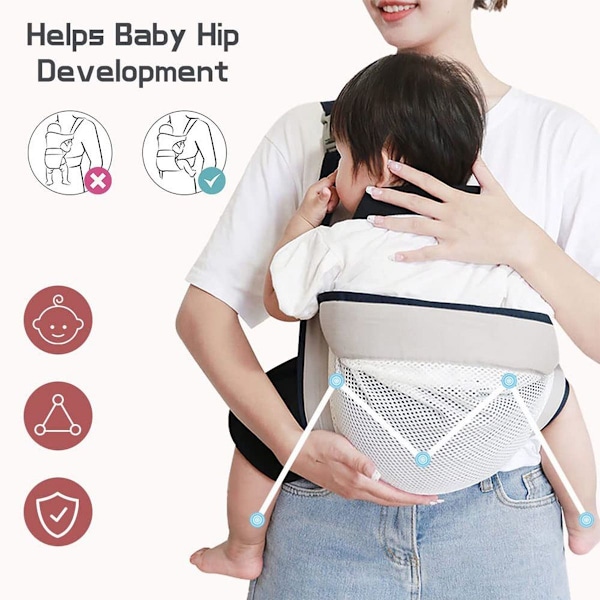 Babysele som går utöver det nyfödda innan du bara håller barnet grå KLB