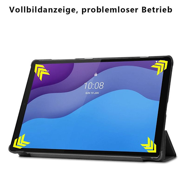 Fintie etui til Lenovo Tab M10 HD (2. generation) TB-X306F/ TB-X306X 10,1 tommer