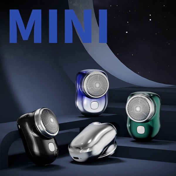 Mini Shaver USB Elektrisk Mini Shaver til Mænd Mini-shave Bærbar Elektrisk KLB