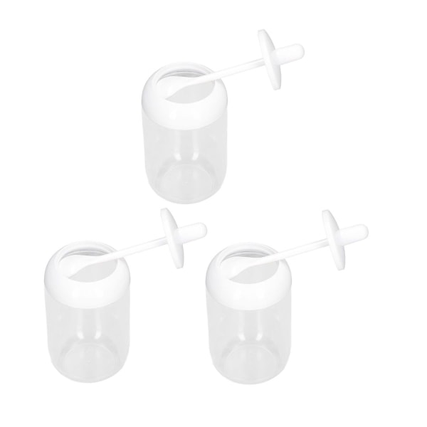 Kryddbox med sked Transparent kryddflaska KLB