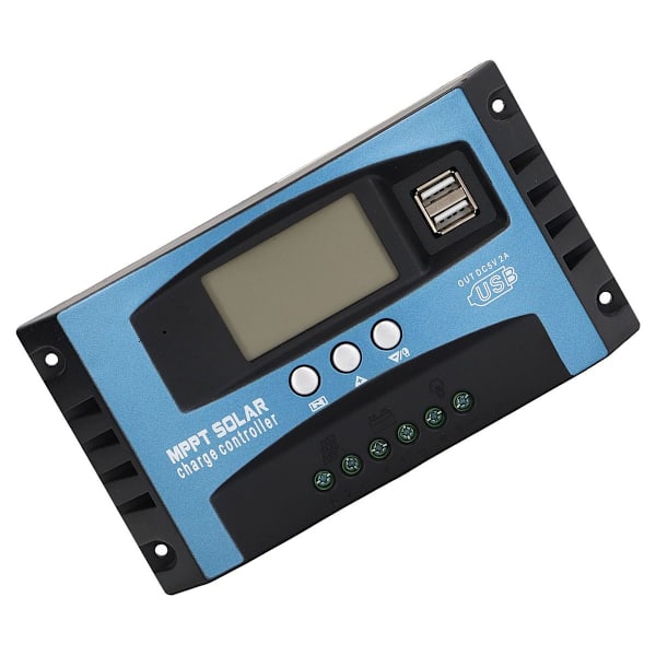 PV-regulator med dubbla spänningsregulator LCD flera KLB